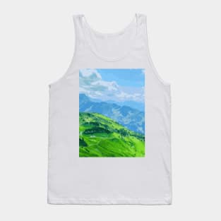 Mountain Aroma - Landscape Tank Top